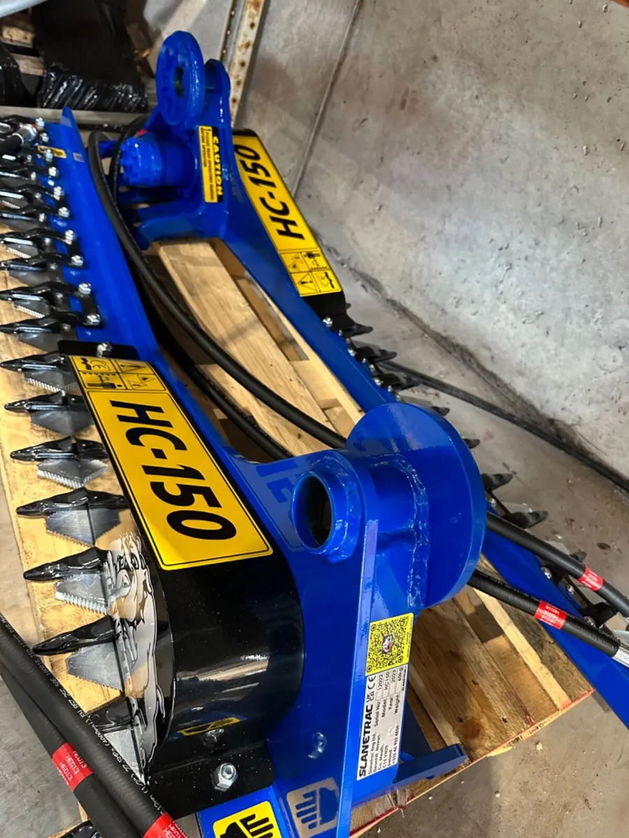 Slanetrac HC150 & HC180  Finger Bar Hedge Cutters - Image 4