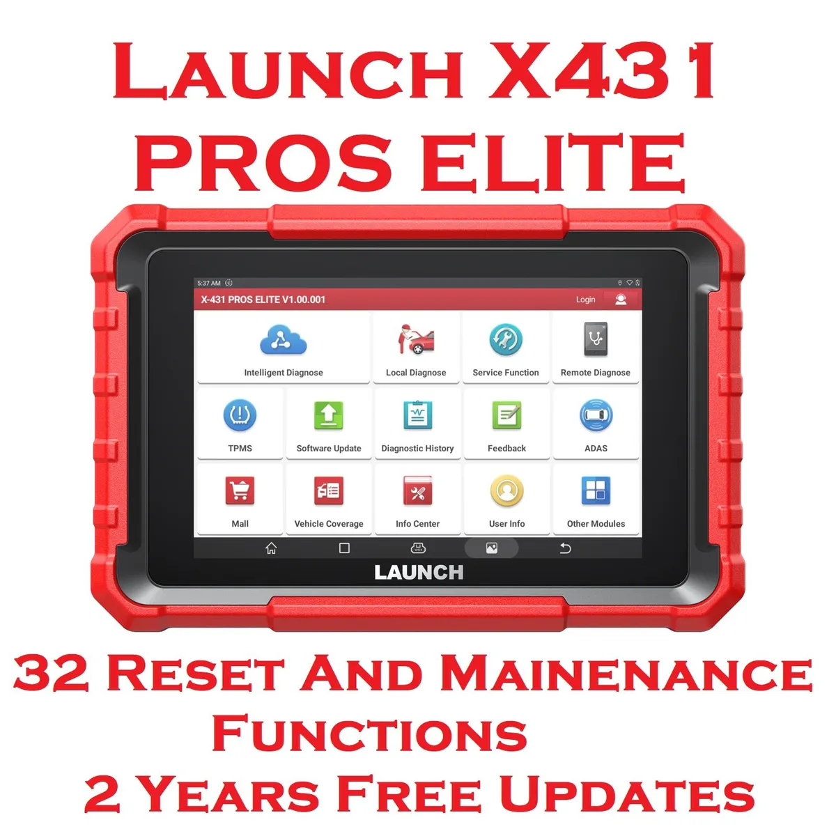 Launch X431 PROS Elite Car Diagnostic Tool - Image 2