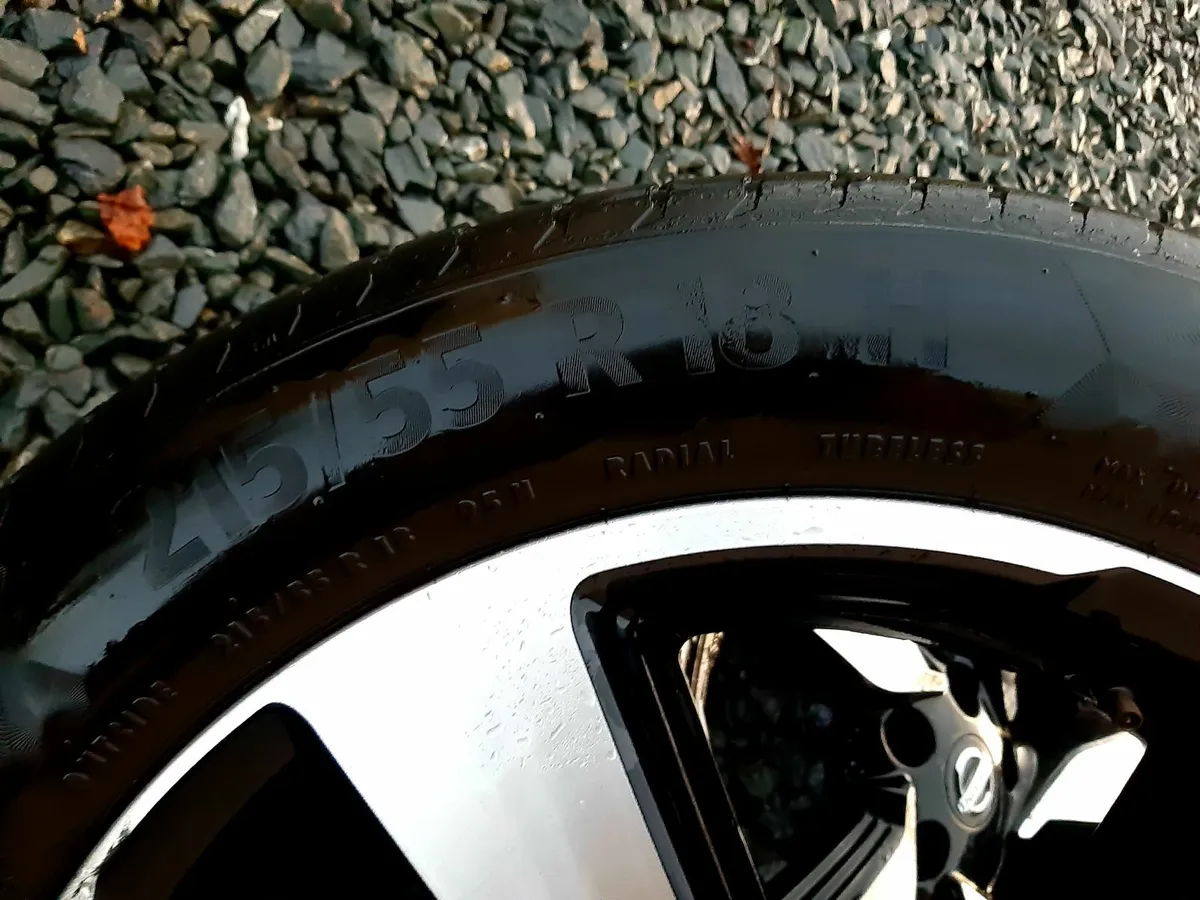 Genuine 5x114.3 Qashqai Alloys 18inch - Image 4