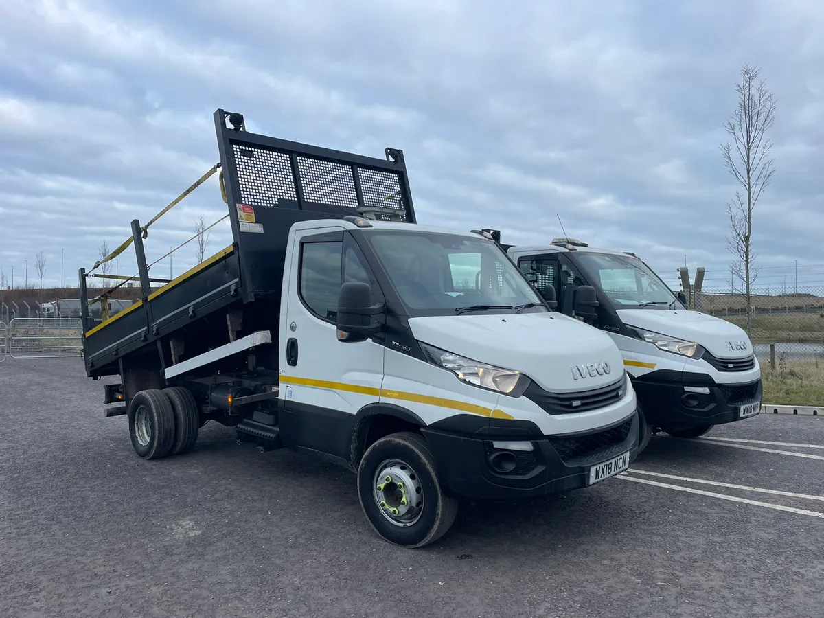 2018 Iveco 7.5 Ton Tippers - Image 1