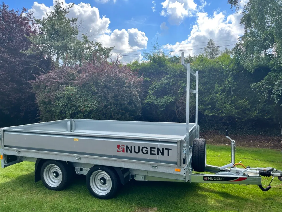 Nugent 10x6 Dropside Trailer - Image 3