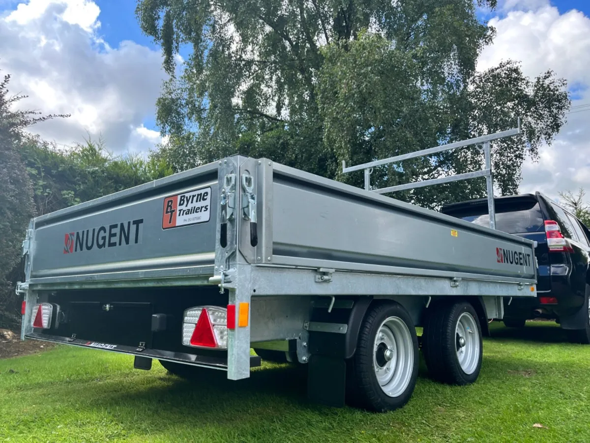 Nugent 10x6 Dropside Trailer - Image 1