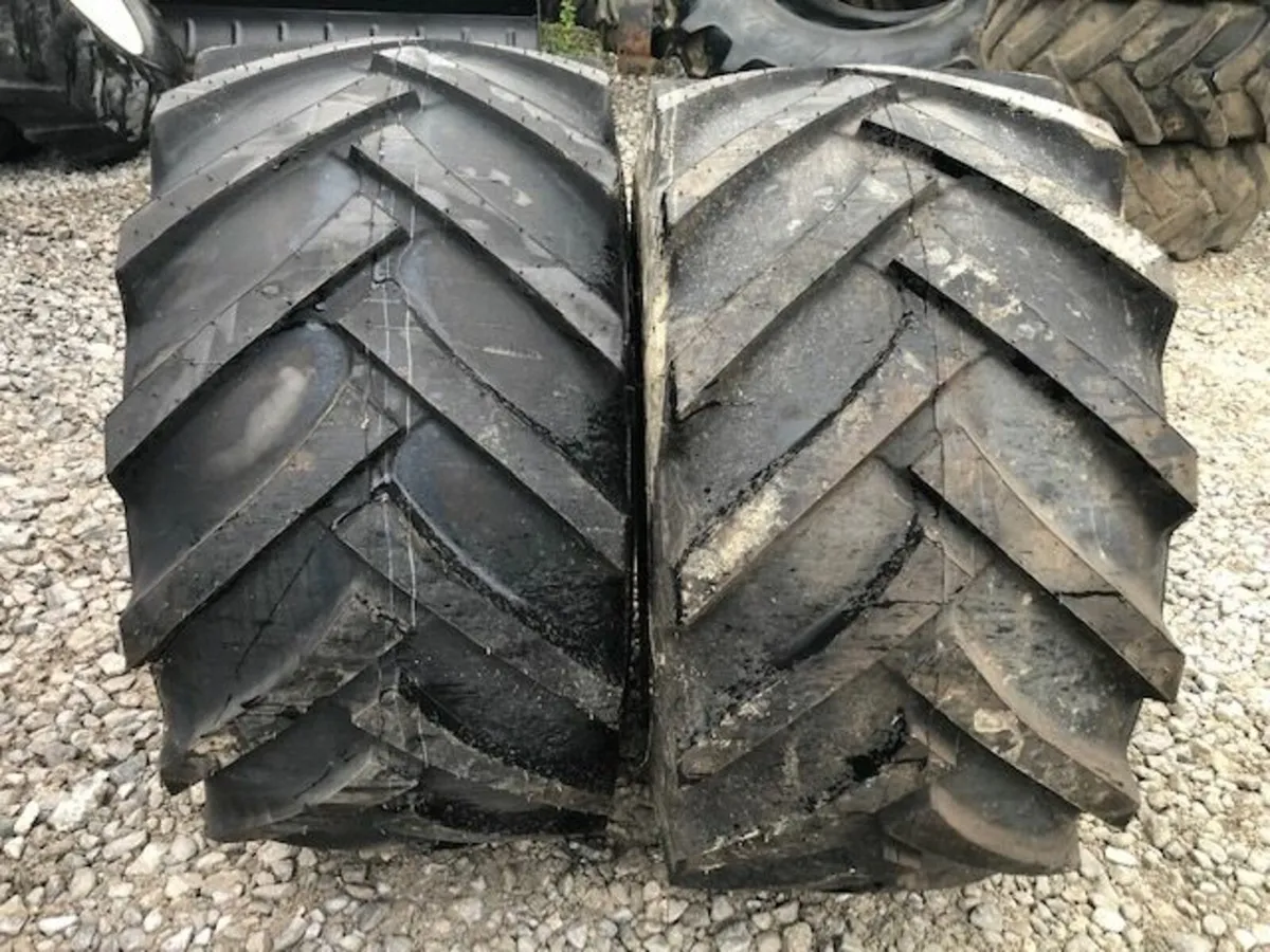 New 420/55x17 6 Stud BKT Wheels - Image 2