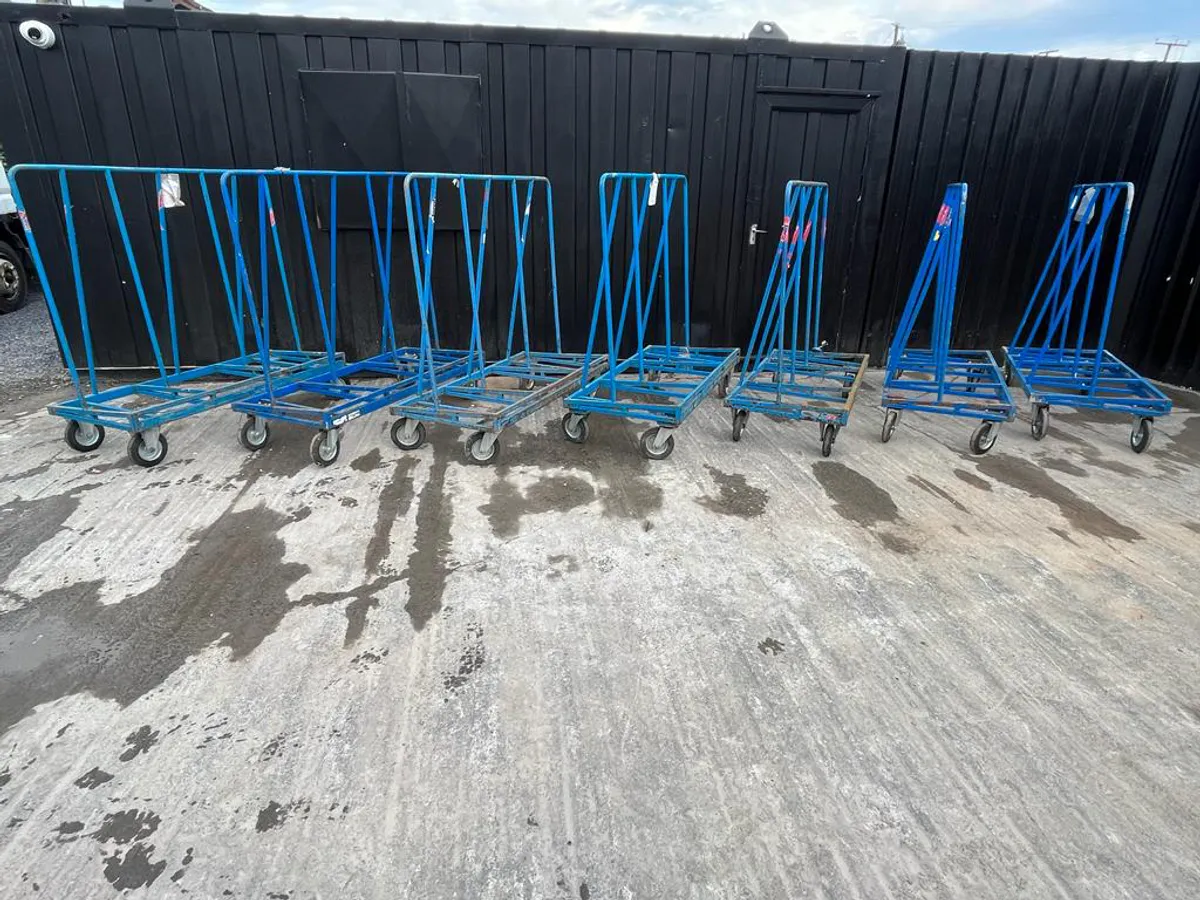 Choice of Seven Slab Trolleys - Image 1