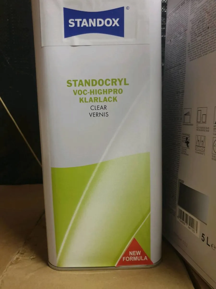 Standox clear coat for sale - Image 2
