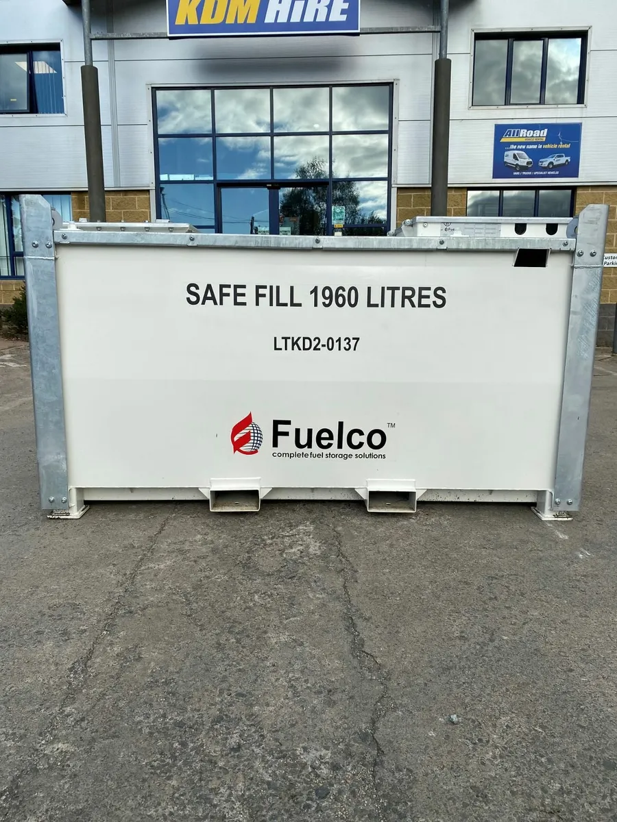 NEW 2000L SELF BUNDED FUEL TANK - Image 1