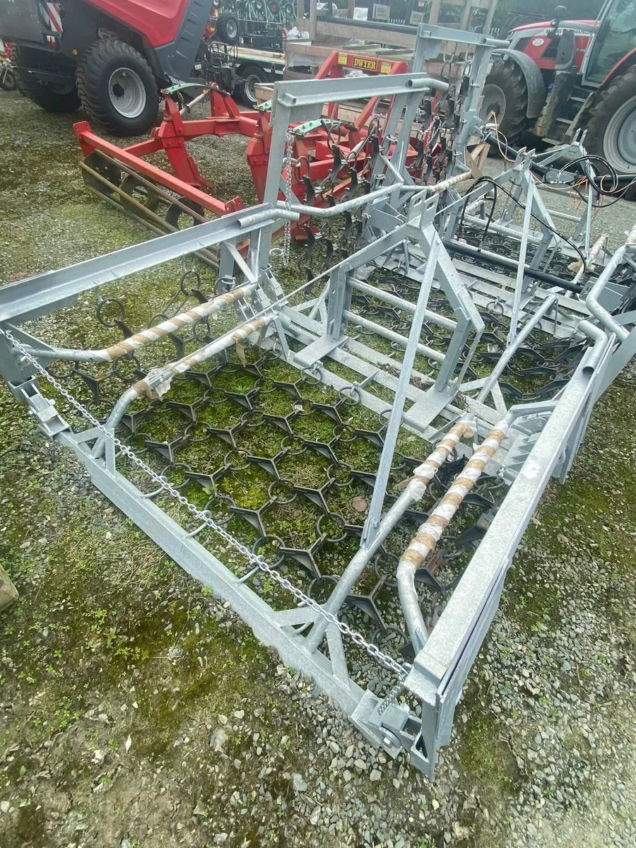 New 3 m Intertech Grass Harrow In Stock - Image 3