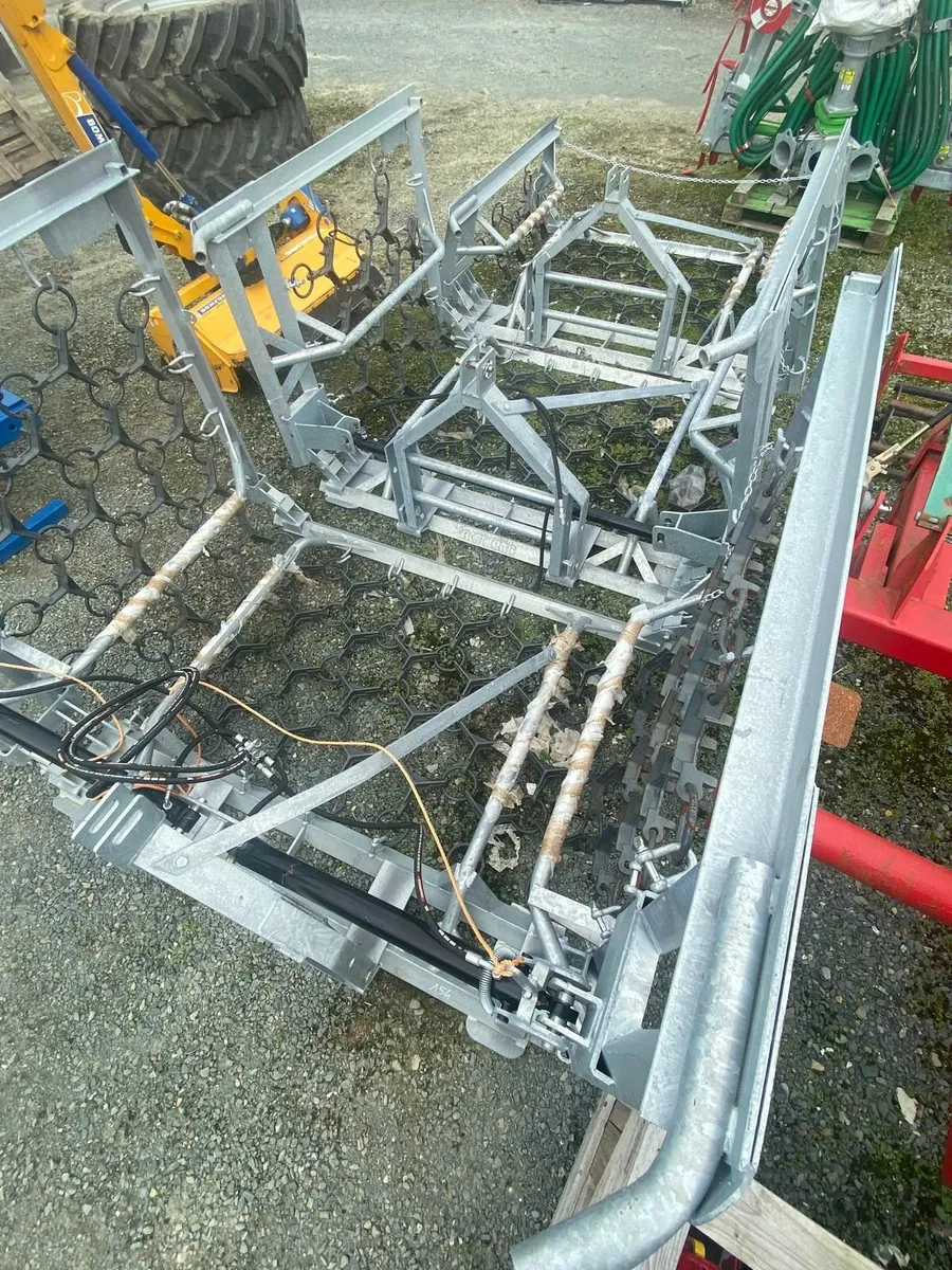New 3 m Intertech Grass Harrow In Stock - Image 2