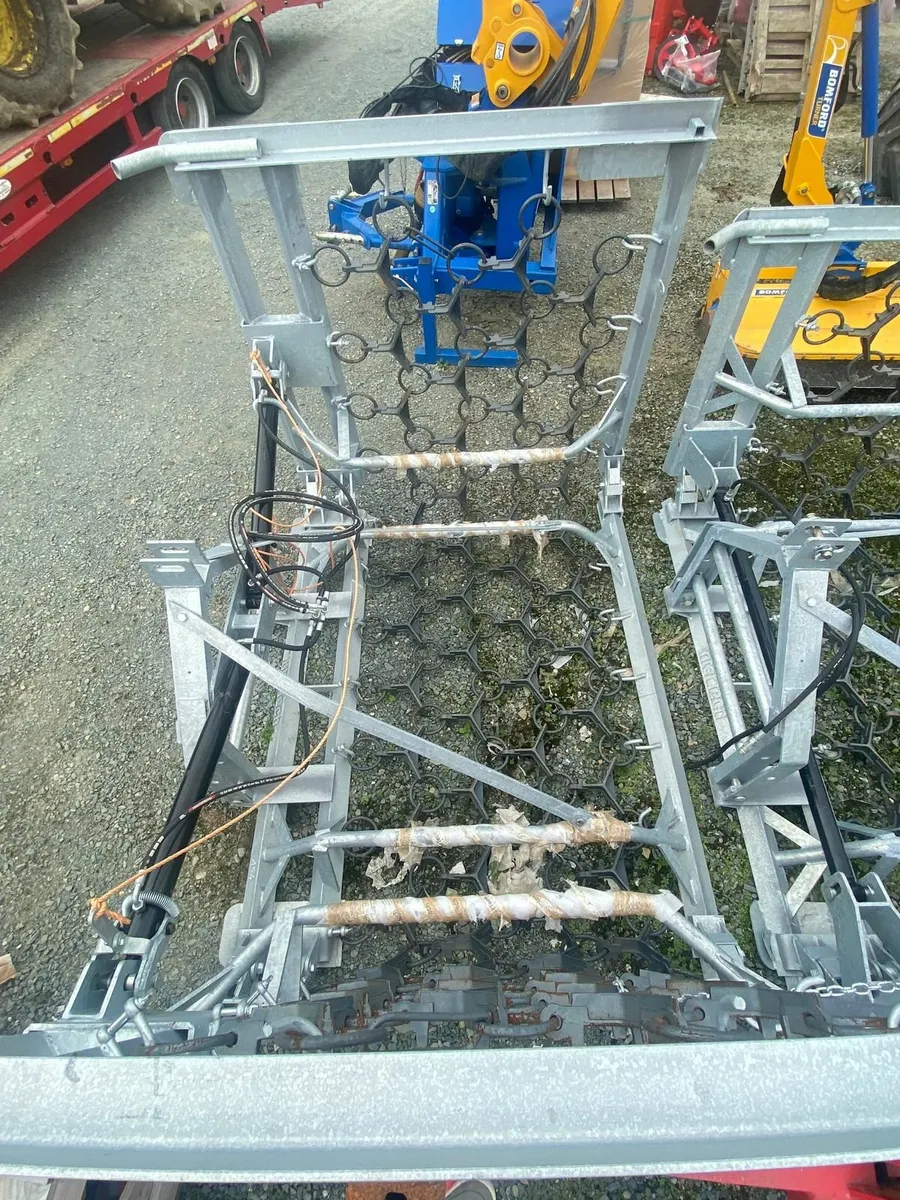 New 3 m Intertech Grass Harrow In Stock - Image 4