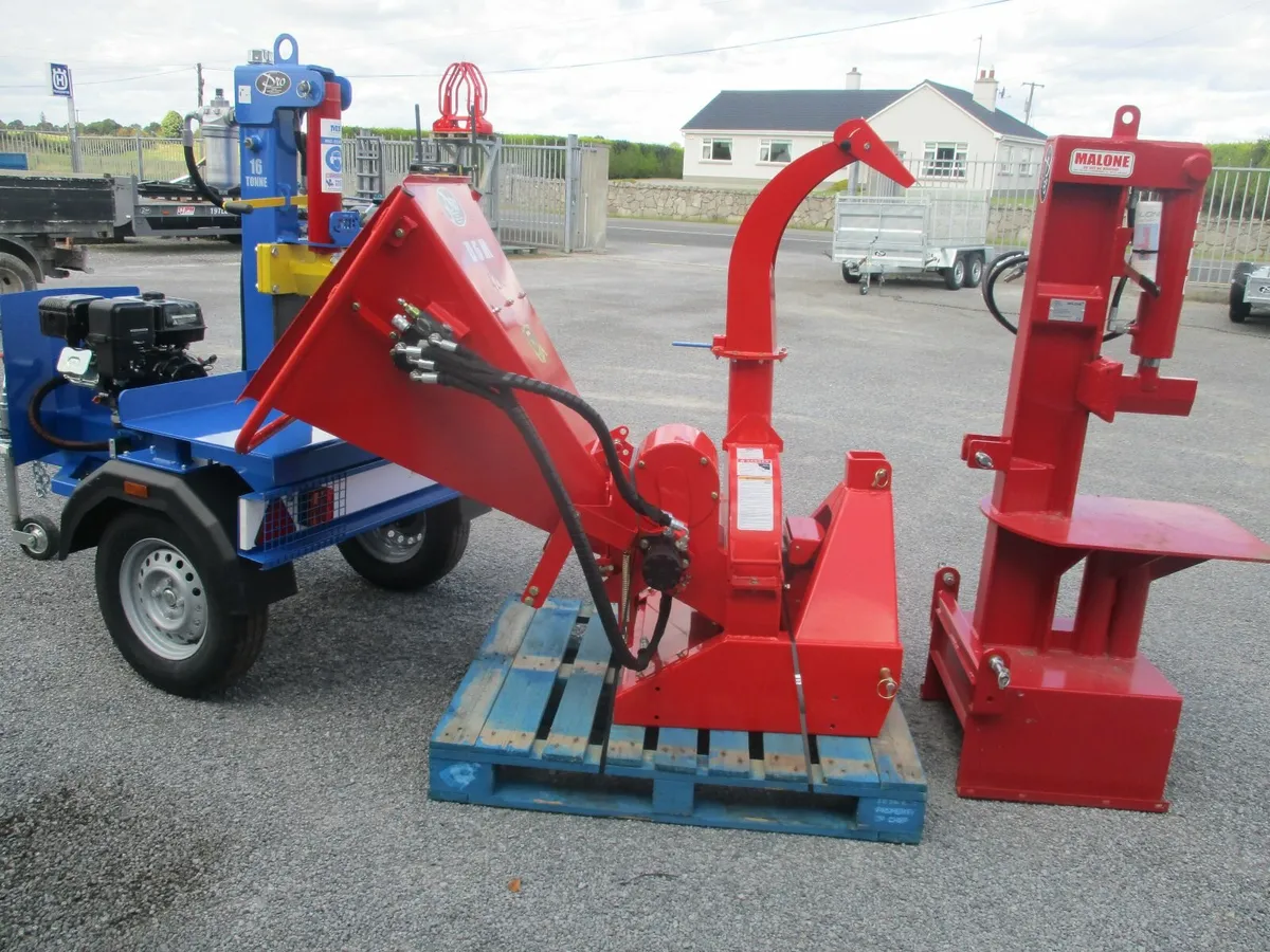 log splitter wood chipper - Image 4