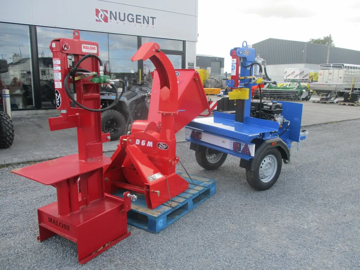 log splitter wood chipper - Image 2