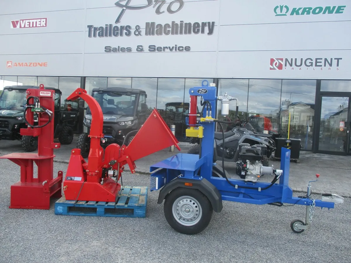 log splitter wood chipper - Image 3