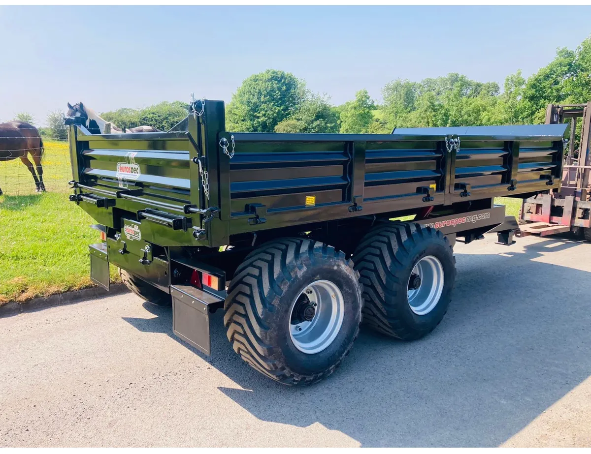 Eurospec 14x7'6 Tipping Trailer - Image 1