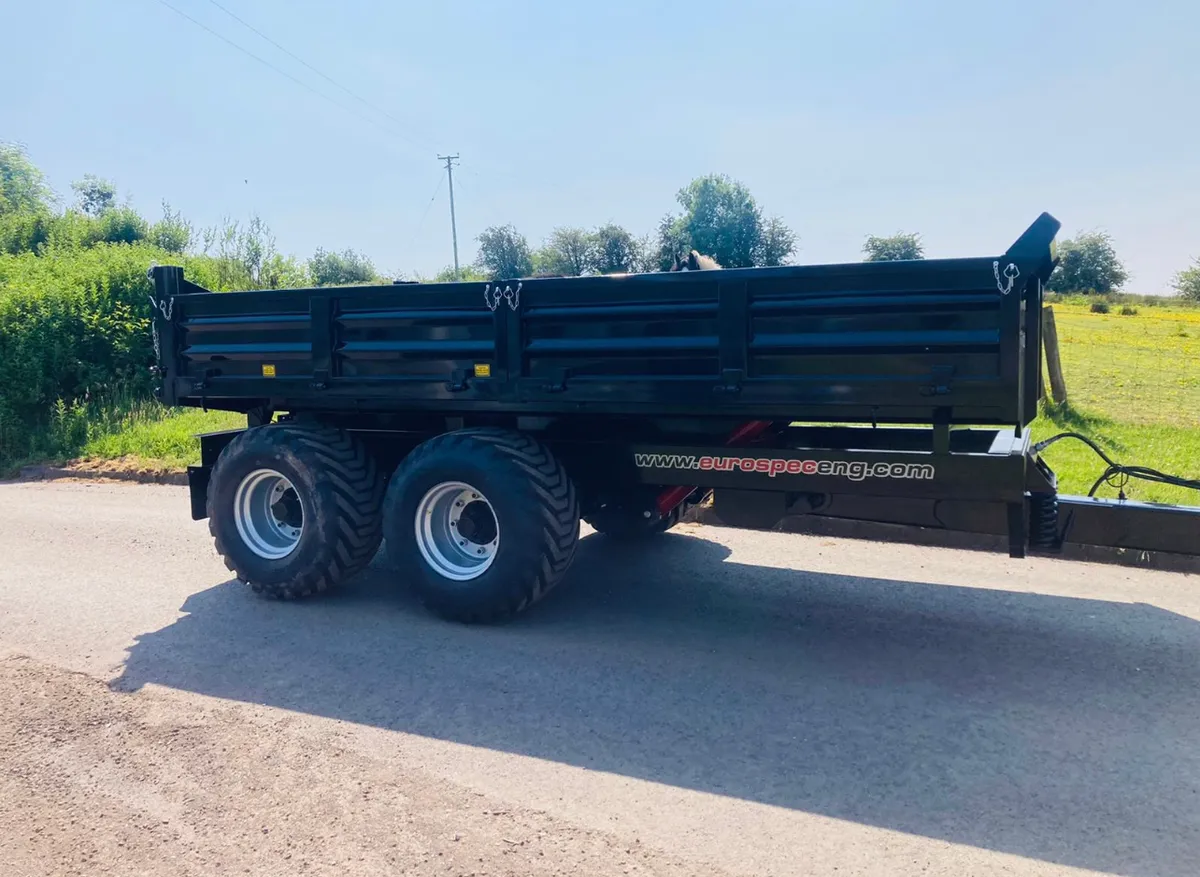 Eurospec 14x7'6 Tipping Trailer - Image 2