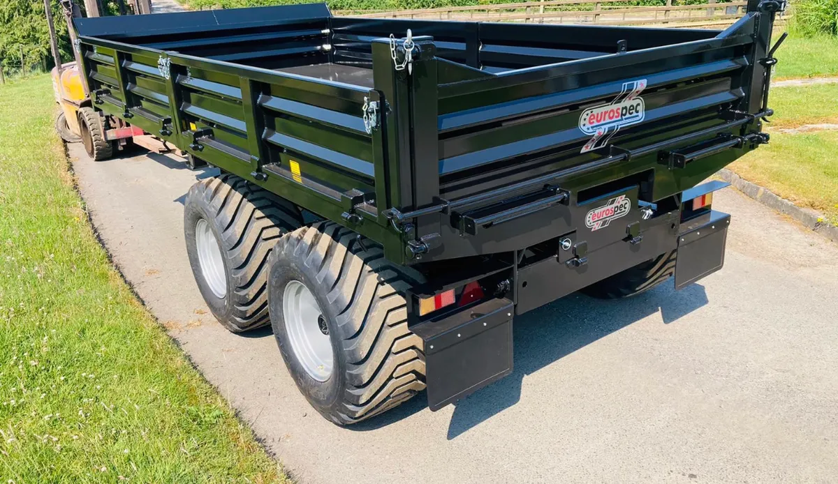 Eurospec 14x7'6 Tipping Trailer - Image 3