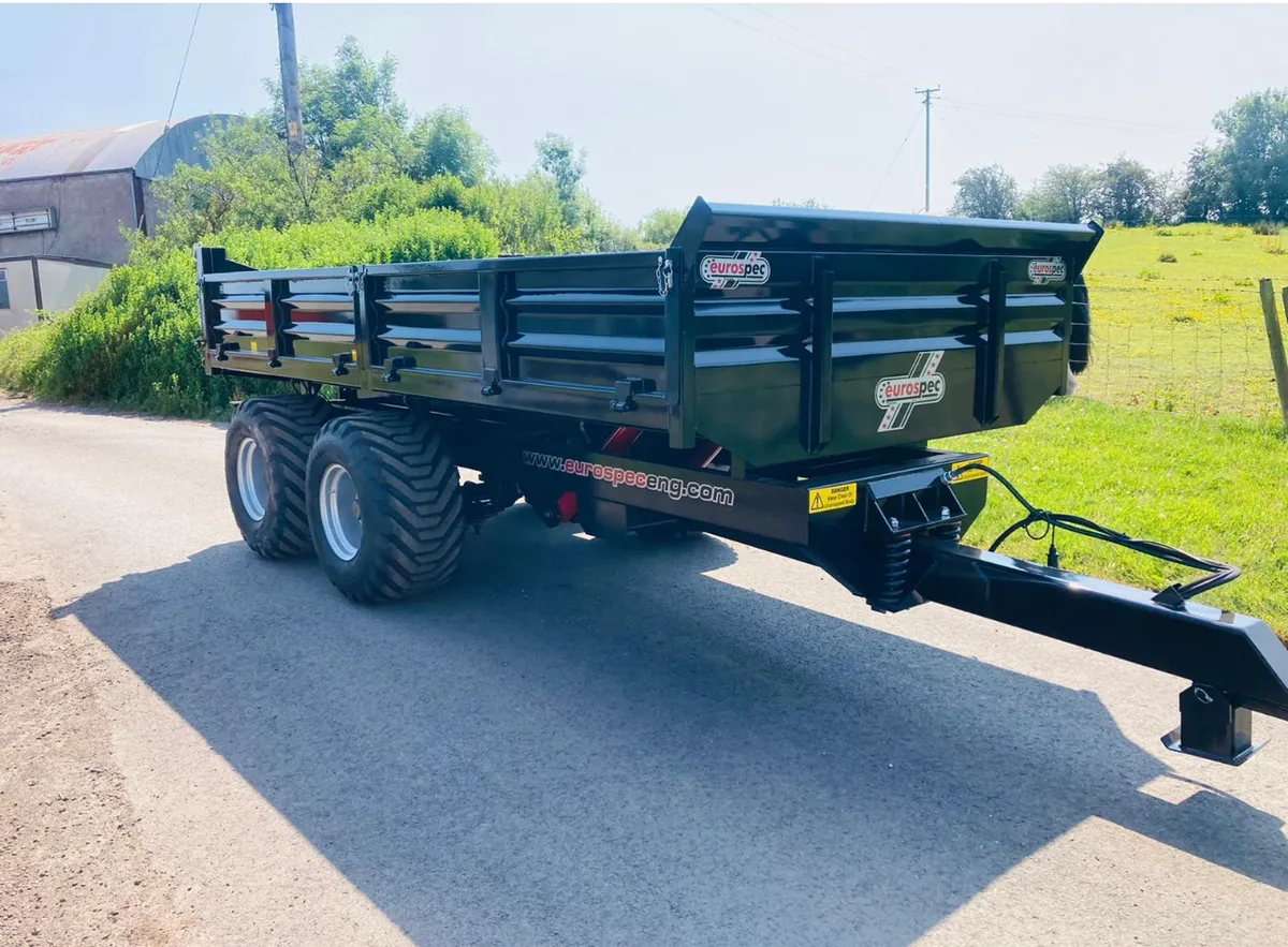 Eurospec 14x7'6 Tipping Trailer - Image 4