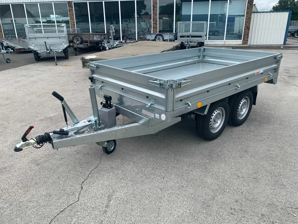 9 x 5 Electric Tipper Dropside Trailer - Image 3