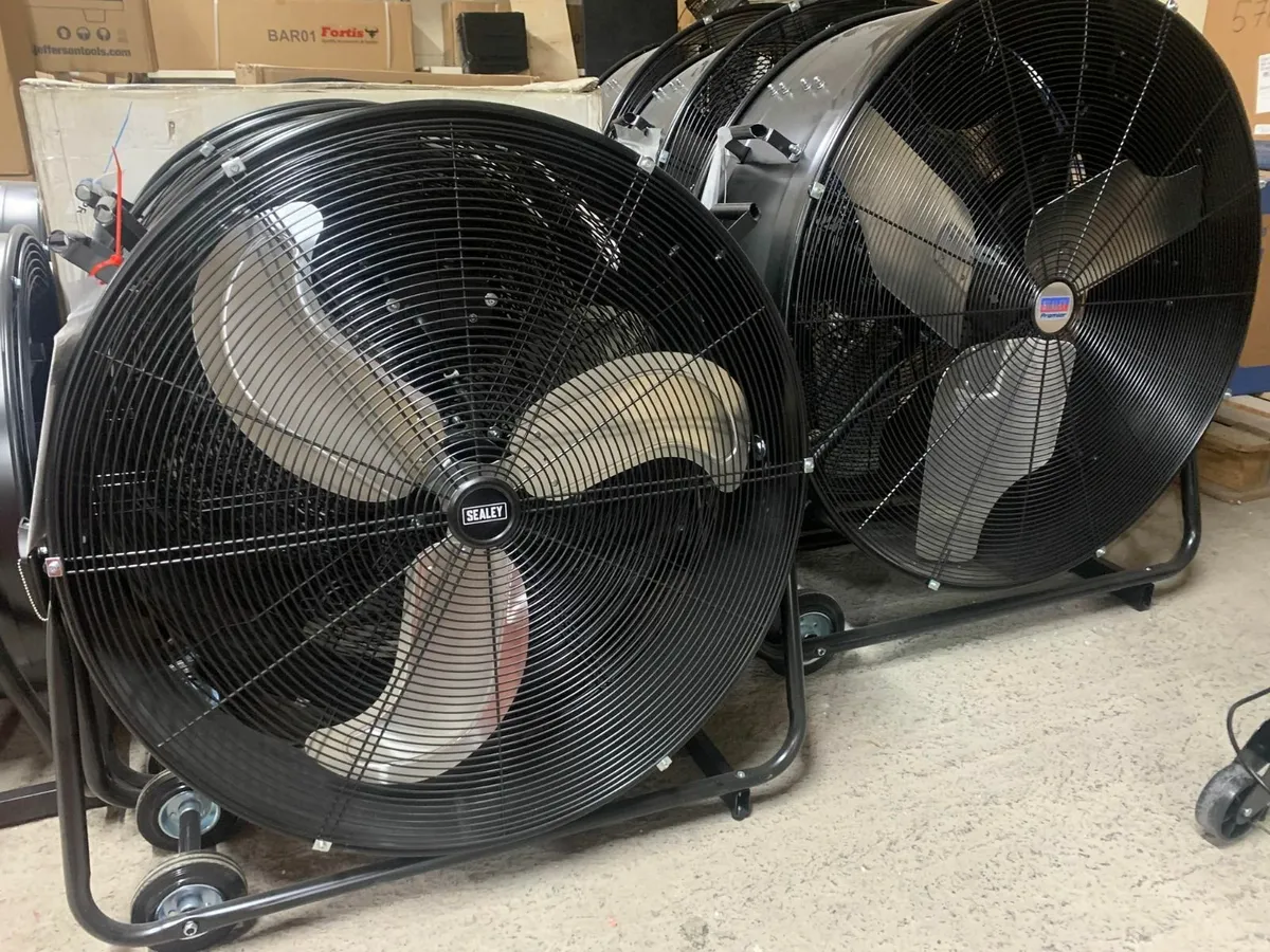 Sealey Industrial Fans - Image 1