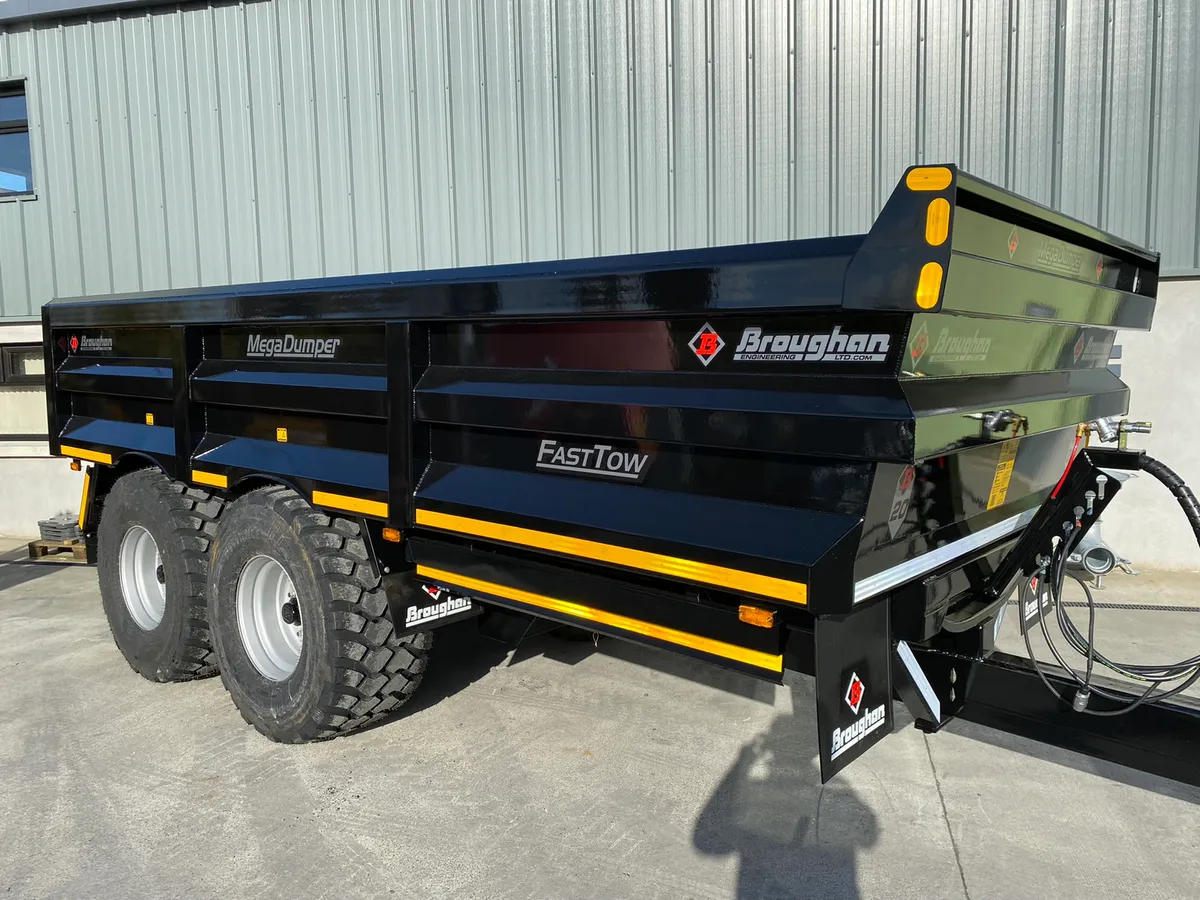 Broughan 20 Tonne dump trailer in Stock - Image 2