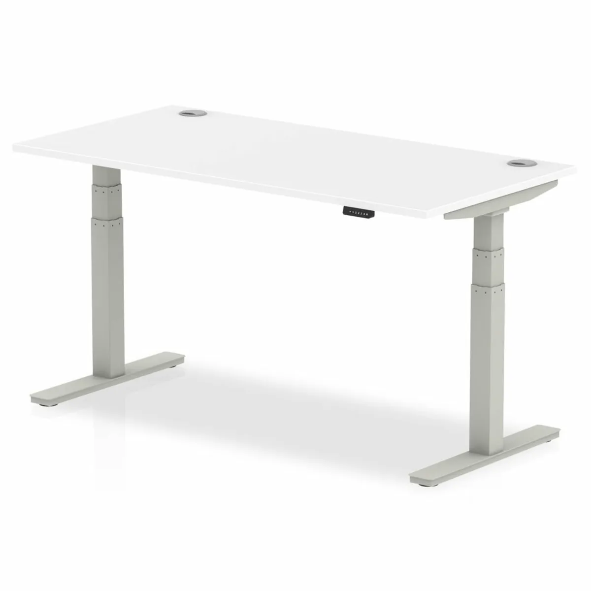 Electric Sit stand desks in white €359 ea plus vat