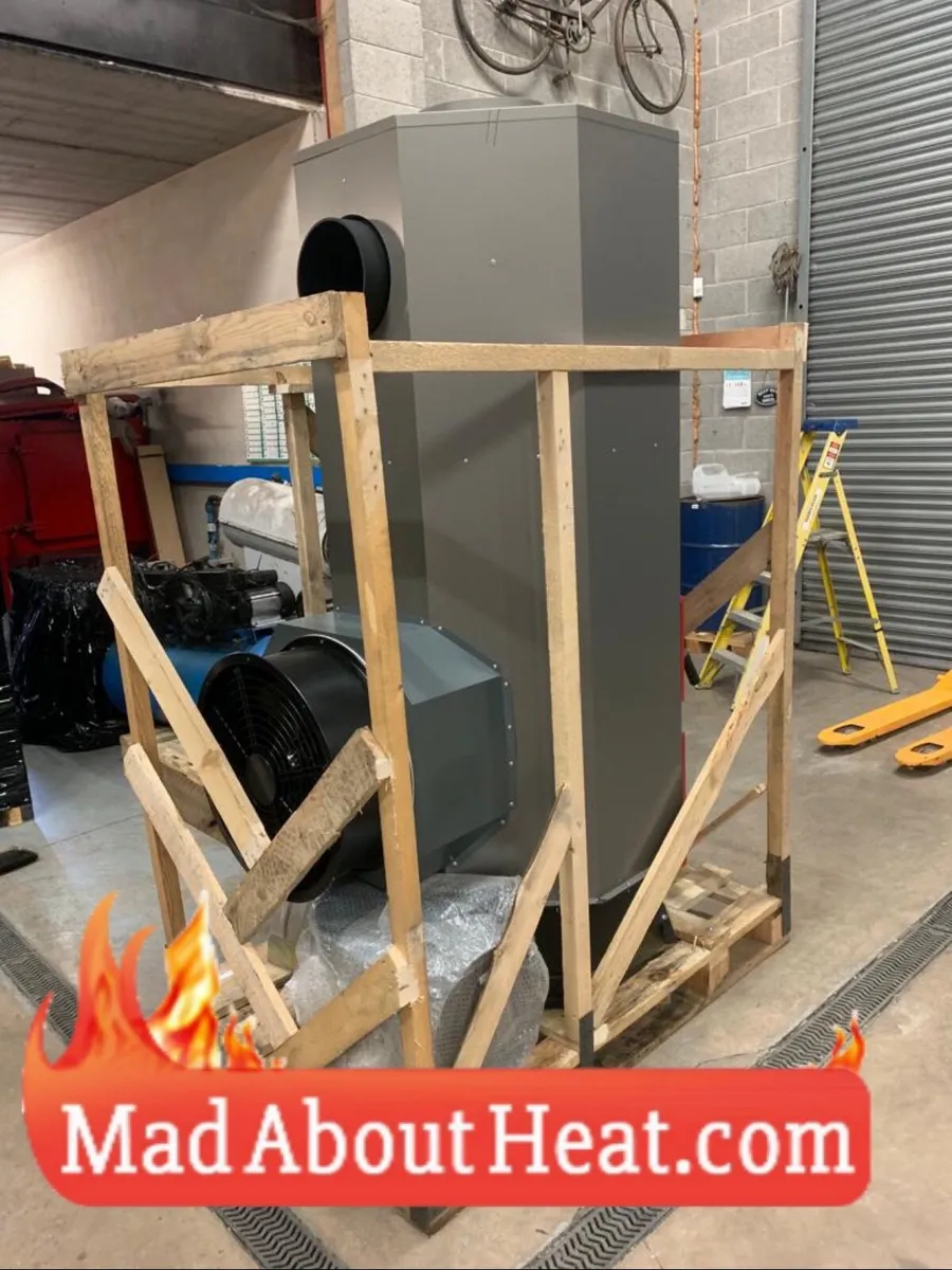 Solid fuel space heater, for workshop, showroom - Image 3