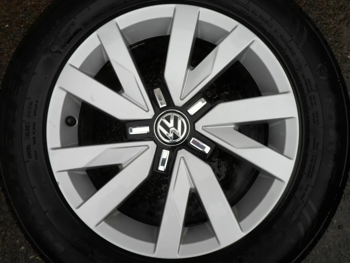 16' VW PASSAT CADDY ALLOY WHEELS & TYRES