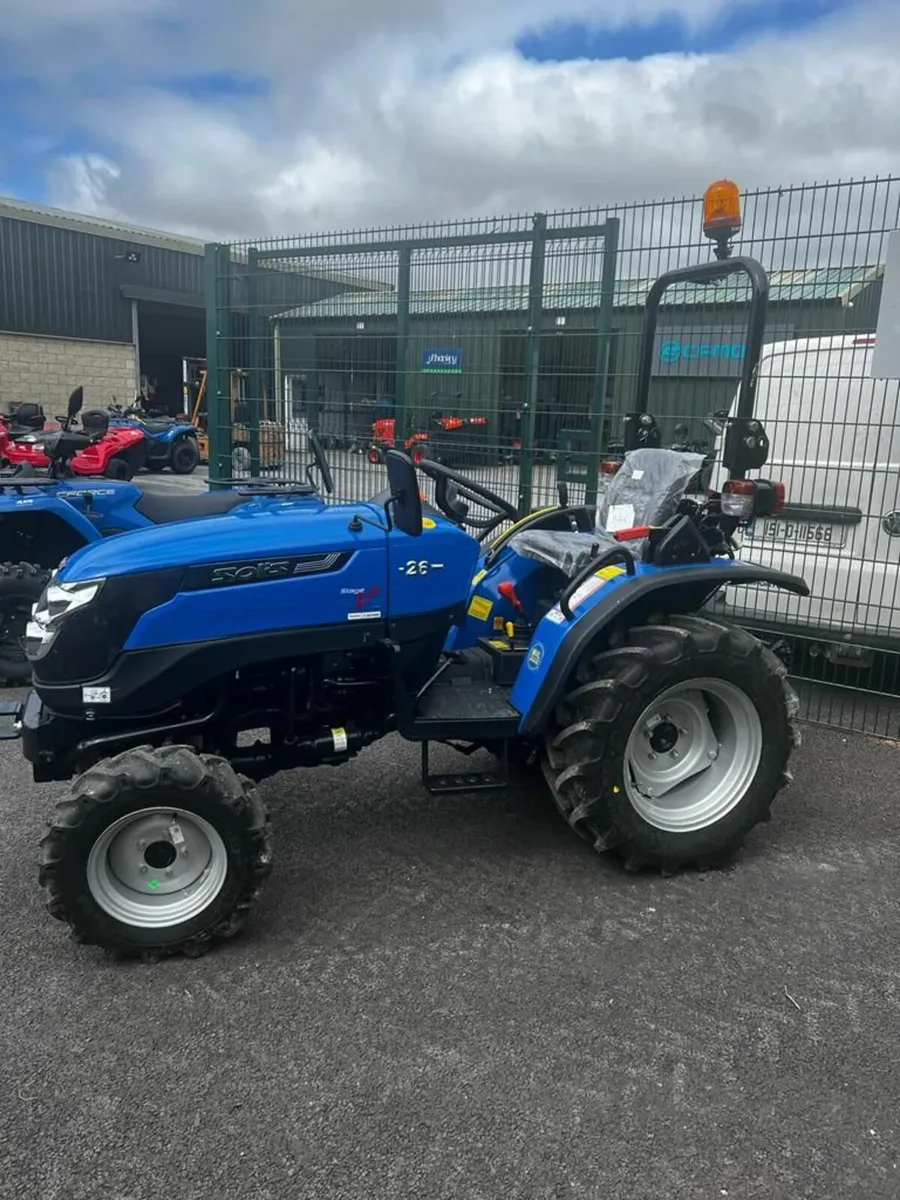 Solis 26 Manual compact tractor! - Image 3