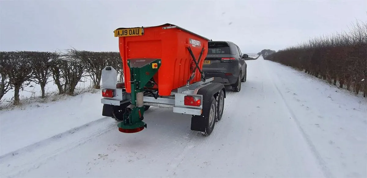 Wessex POLARONE WS-900ltr-ST Salt Spreader - Image 4