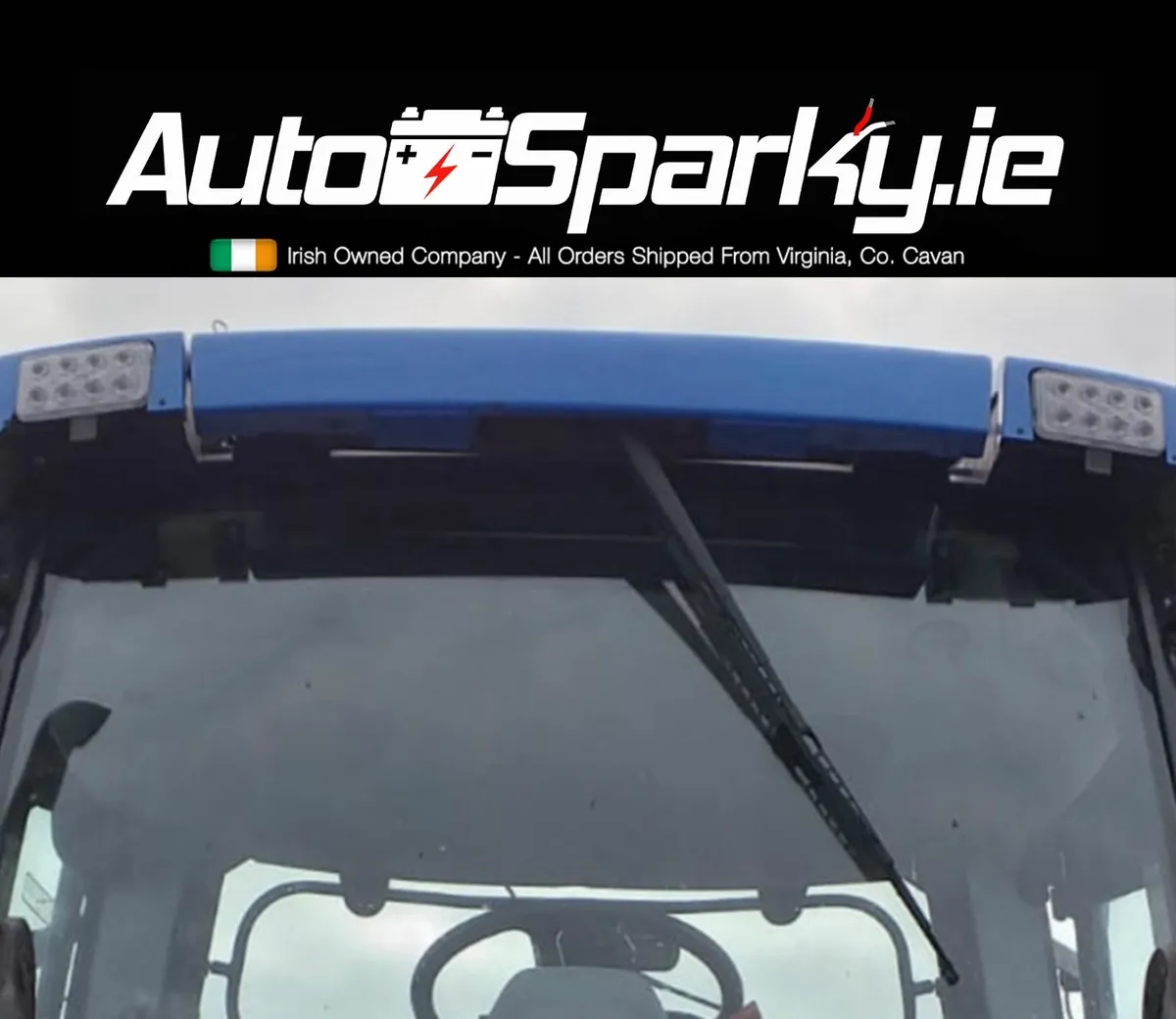 New Holland LED Upgrade Work Lights - Image 1