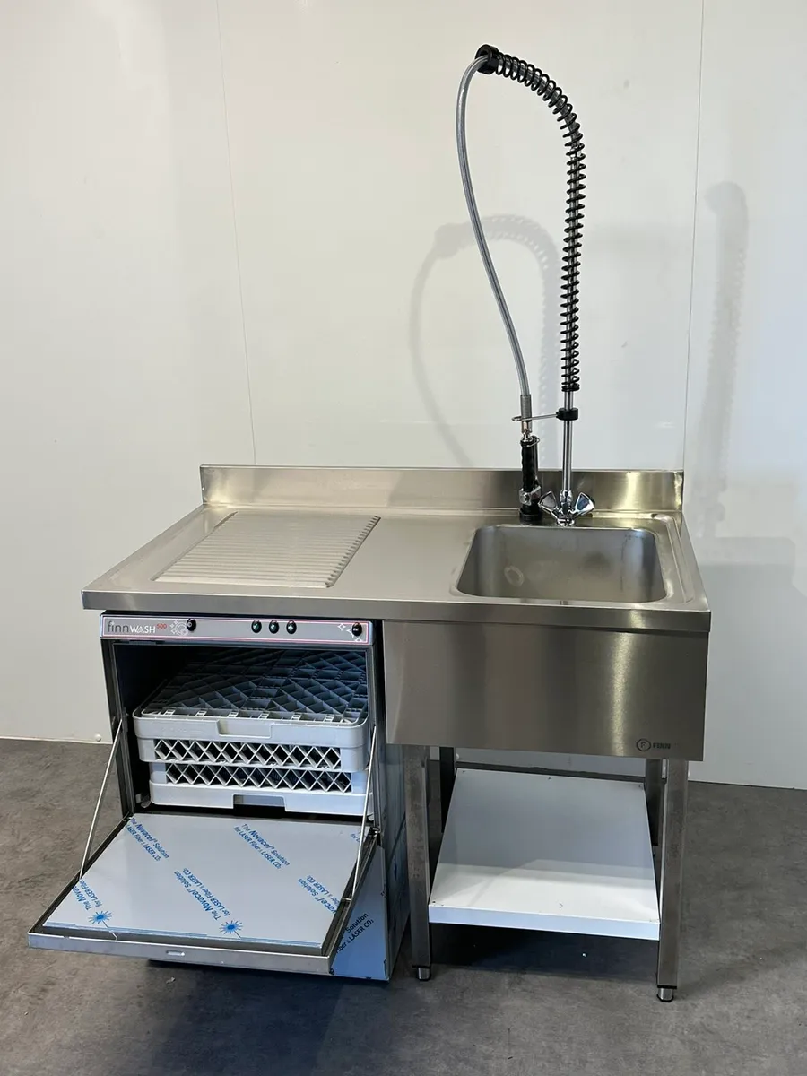 1.2m Sink with dishwasher space - Image 4