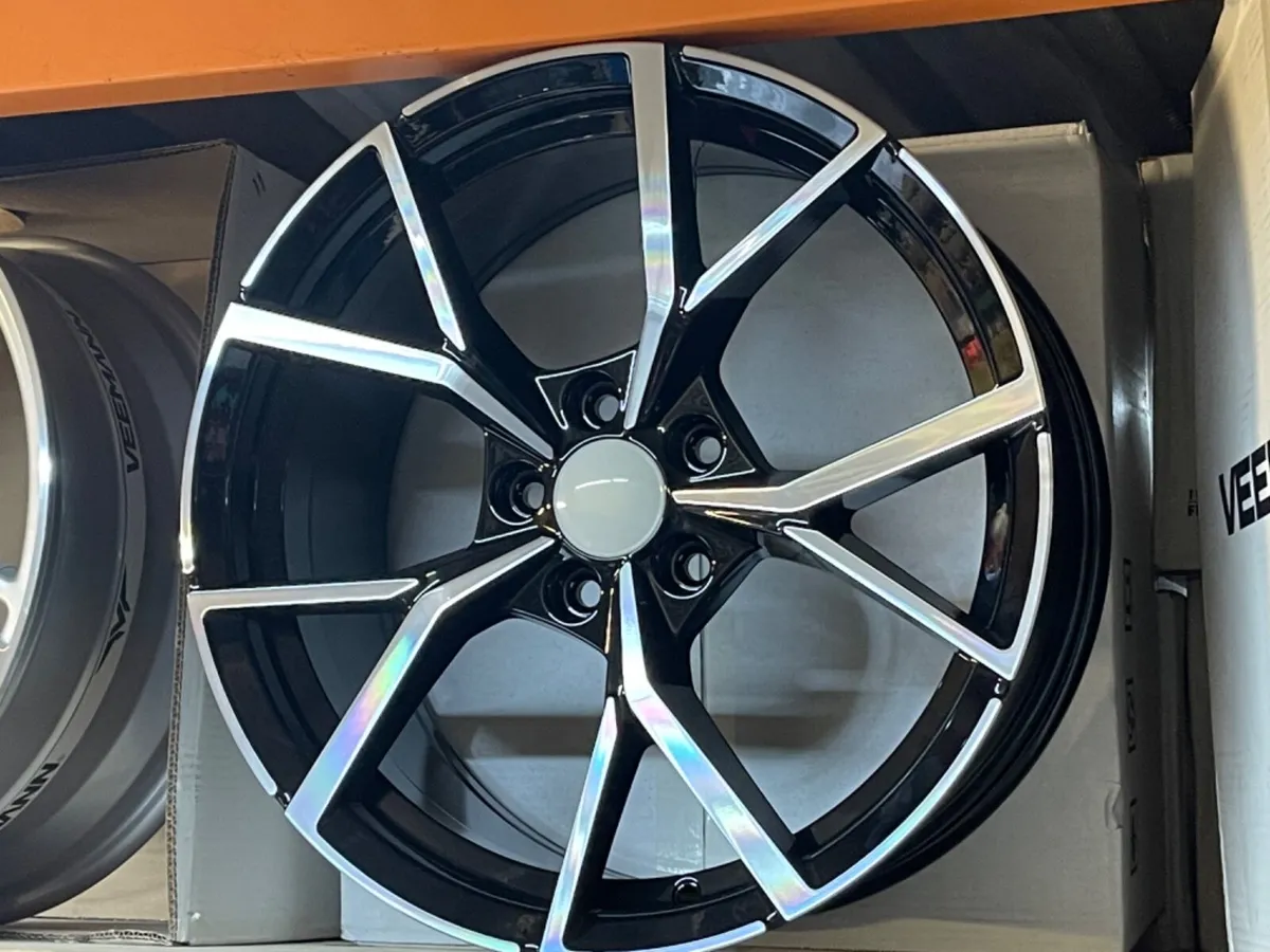 18” vw Skoda alloys & tyres 5x112