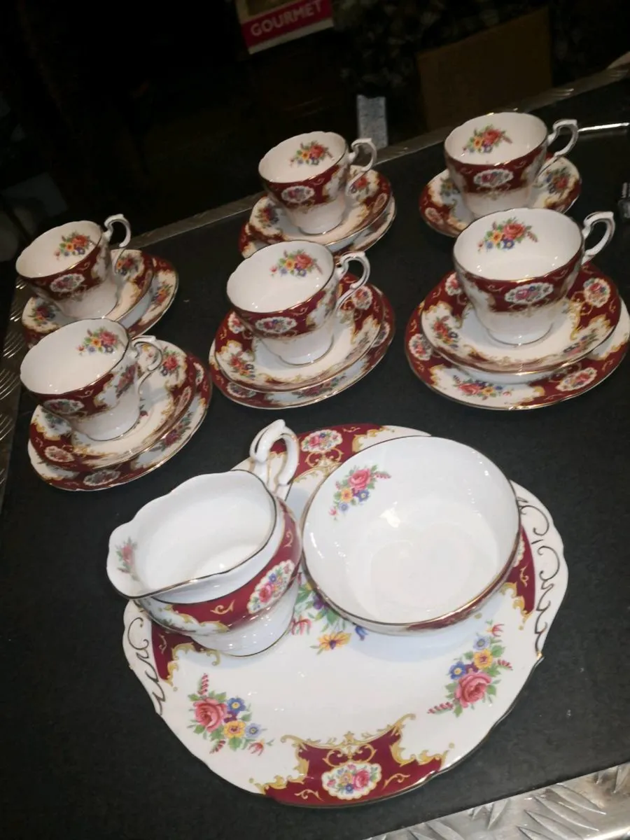 Paragon fine bone china teaset 1930s - Image 1