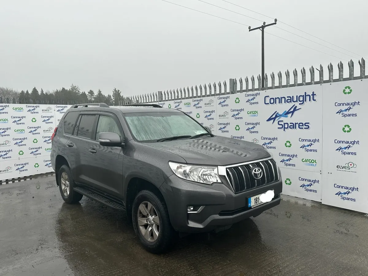 2018 TOYOTA LANDCRUISER 2.8 AUTO JUST IN FOR BREAK - Image 1