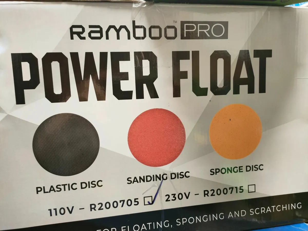 16" sponge  power float. - Image 3