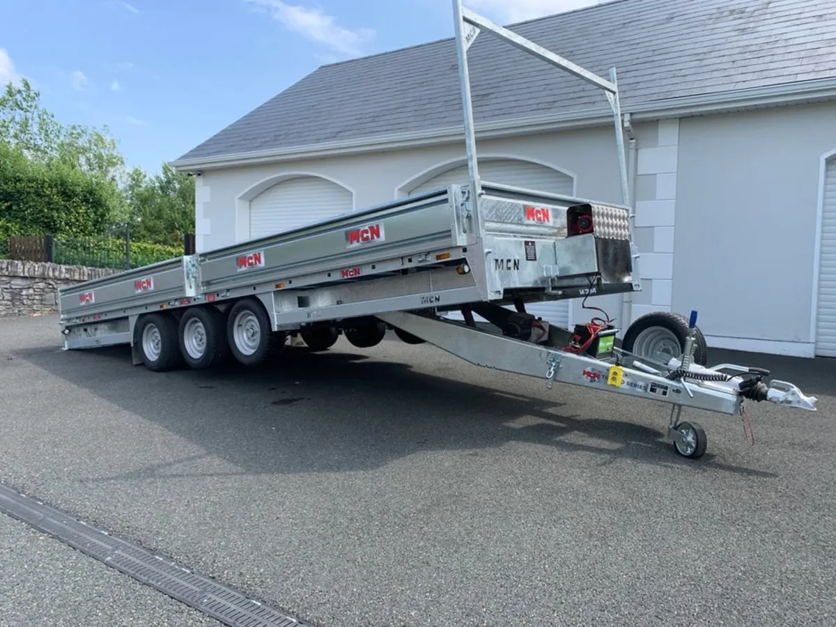 MCN 18ft Tiltbed Multipurpose Transporter Trailer - Image 1