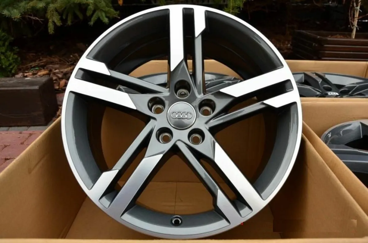Genuine 18" Audi alloys (B9) S-LINE 2024 - Image 1