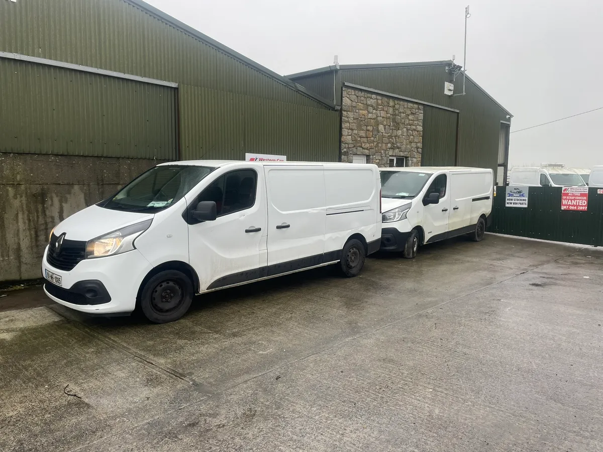 2015 2017 Renault traffic 1.6 dci for dismantling