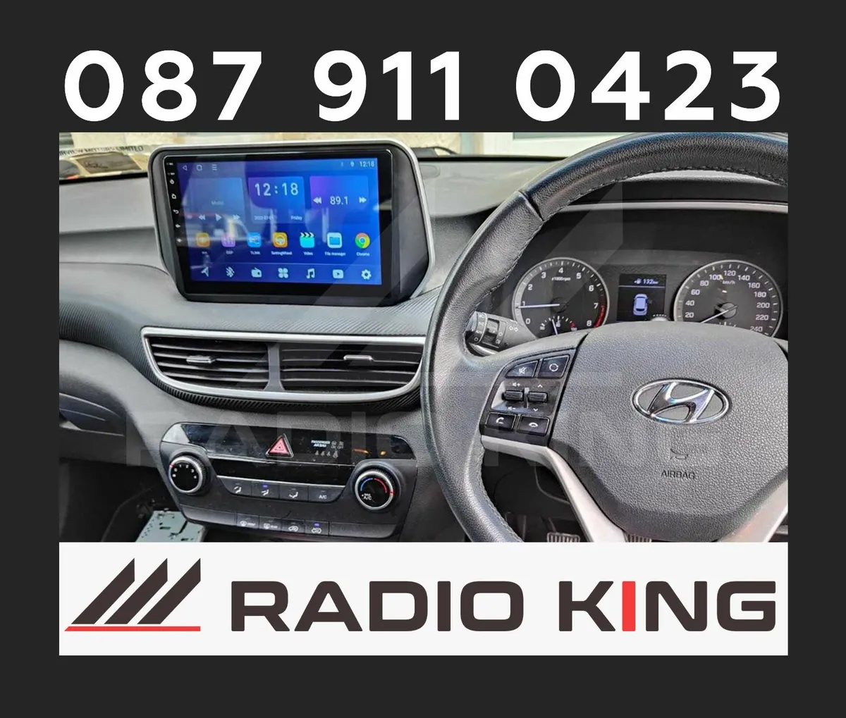 PREMIUM CARPLAY HYUNDAI TUCSON ANDROID STEREO - Image 2