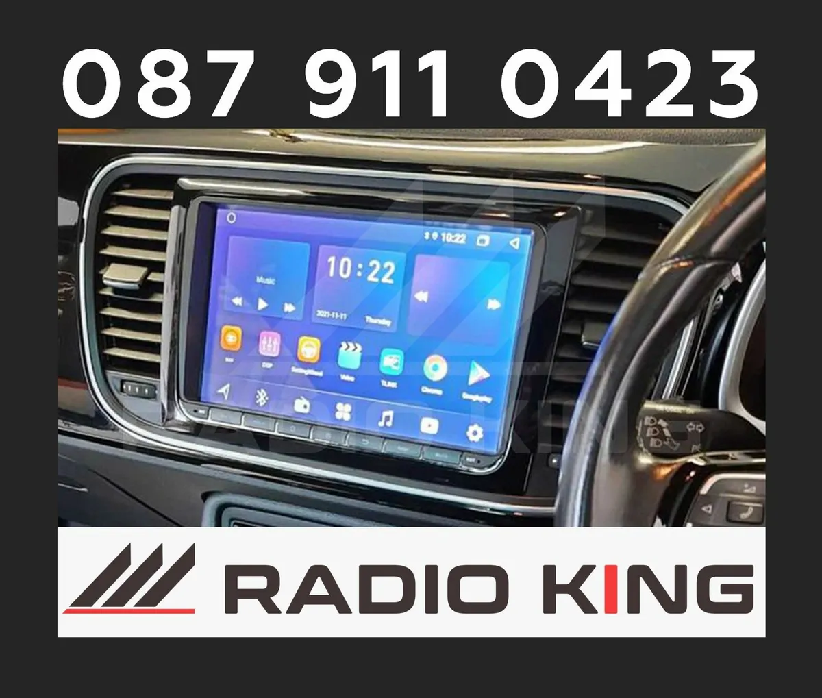PREMIUM CARPLAY VOLKSWAGEN BEETLE ANDROID AUTO RAD - Image 3