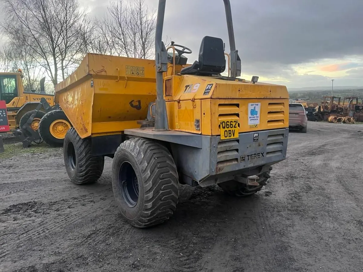 Terex 9 Ton Dumper - Image 1