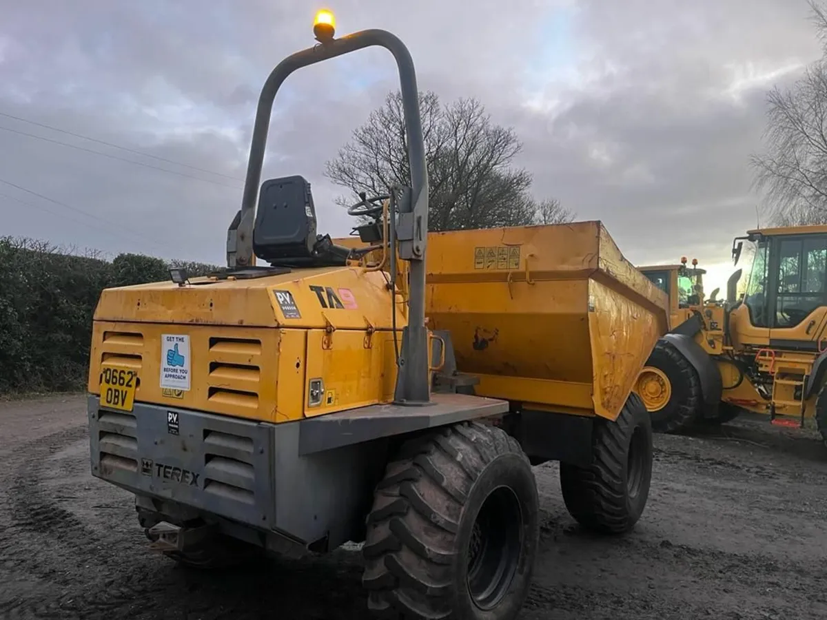 Terex 9 Ton Dumper - Image 2