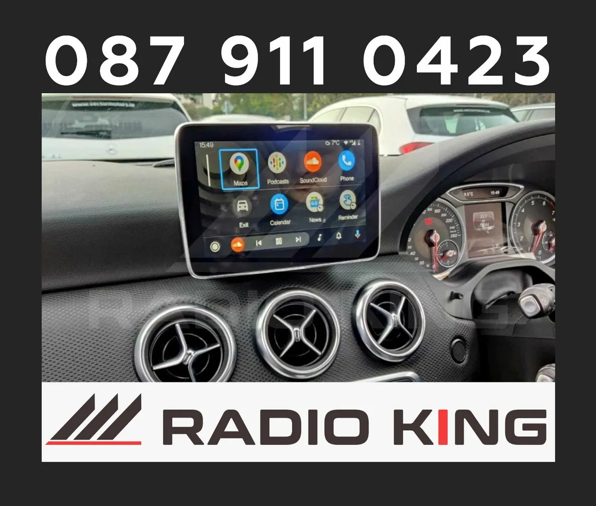 PREMIUM CARPLAY MERCEDES A B C E GLC CLA AMG ANDRO - Image 4