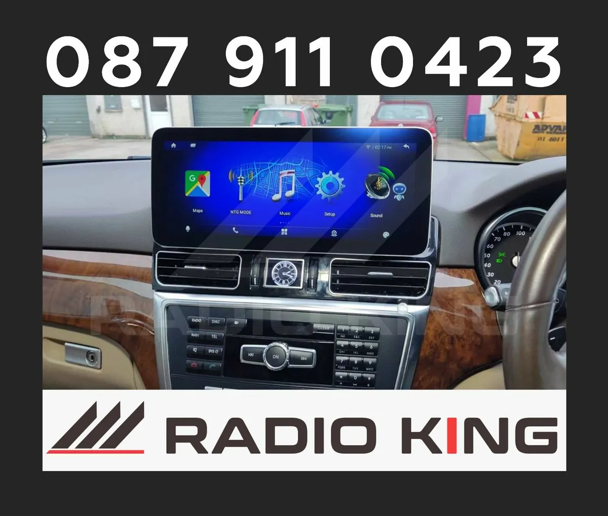 PREMIUM CARPLAY MERCEDES ML 250 ANDROID AUTO RADIO - Image 2