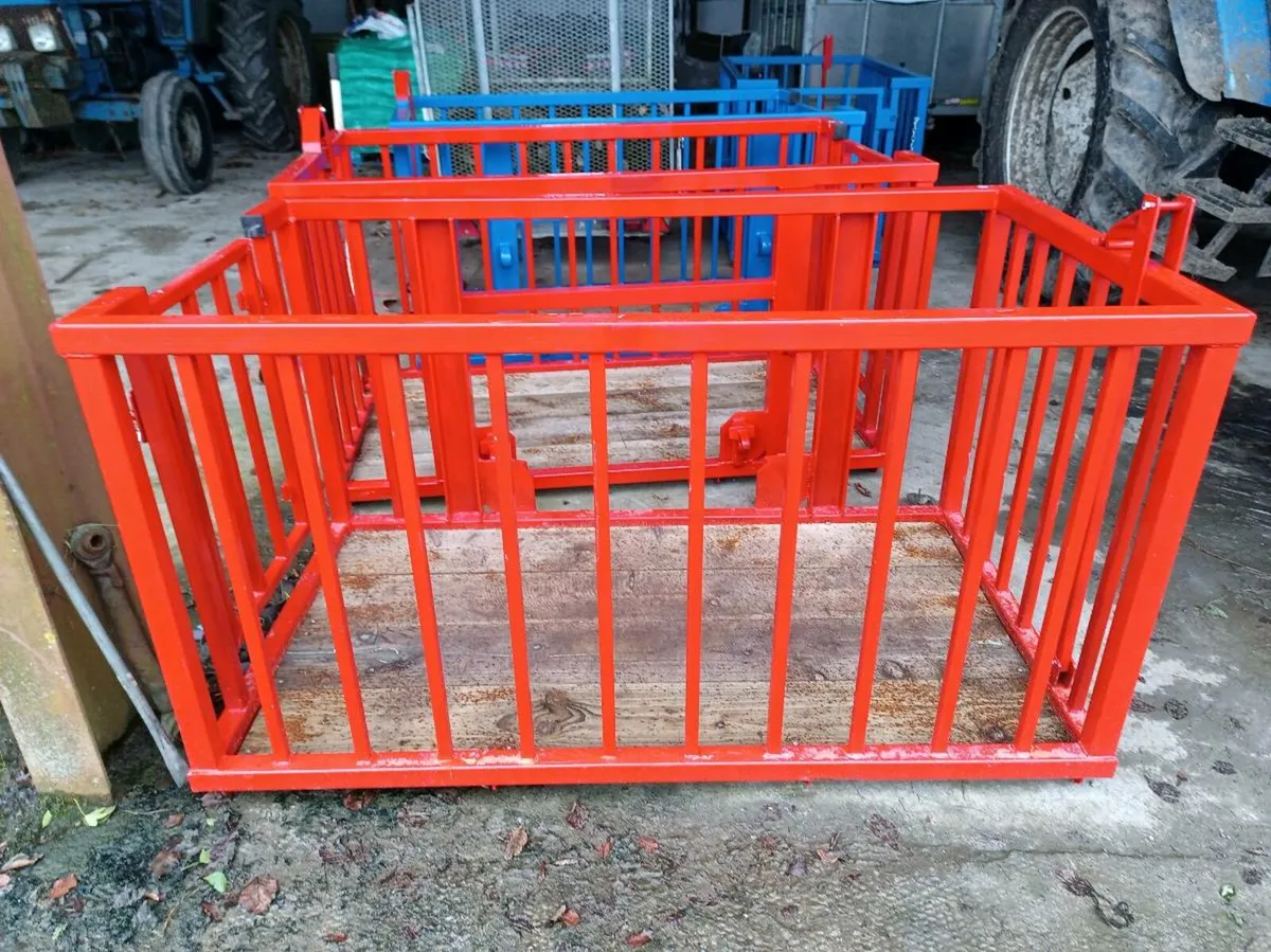 Man basket calf transporter - Image 1