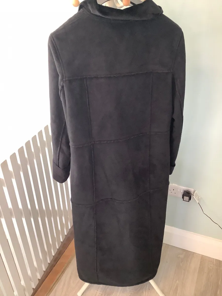 Full length suede Next coat like new - Image 3