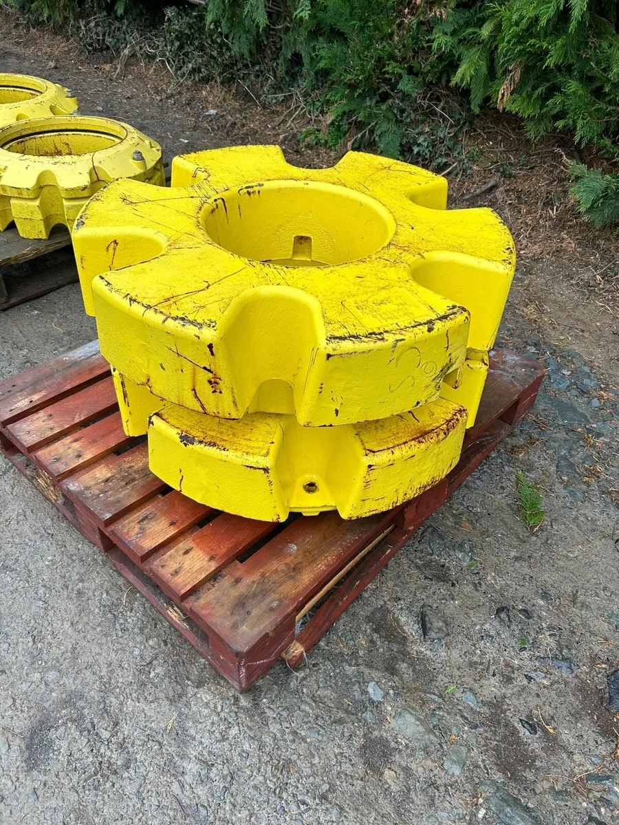John Deere wheel weights - Image 1