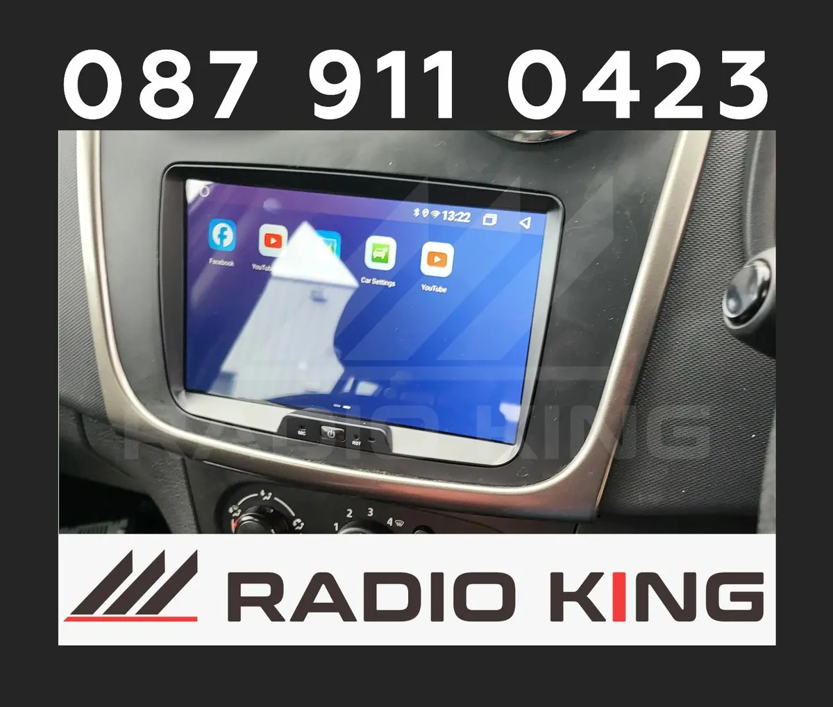 PREMIUM CARPLAY DACIA SANDERO ANDROID AUTO RADIO - Image 3