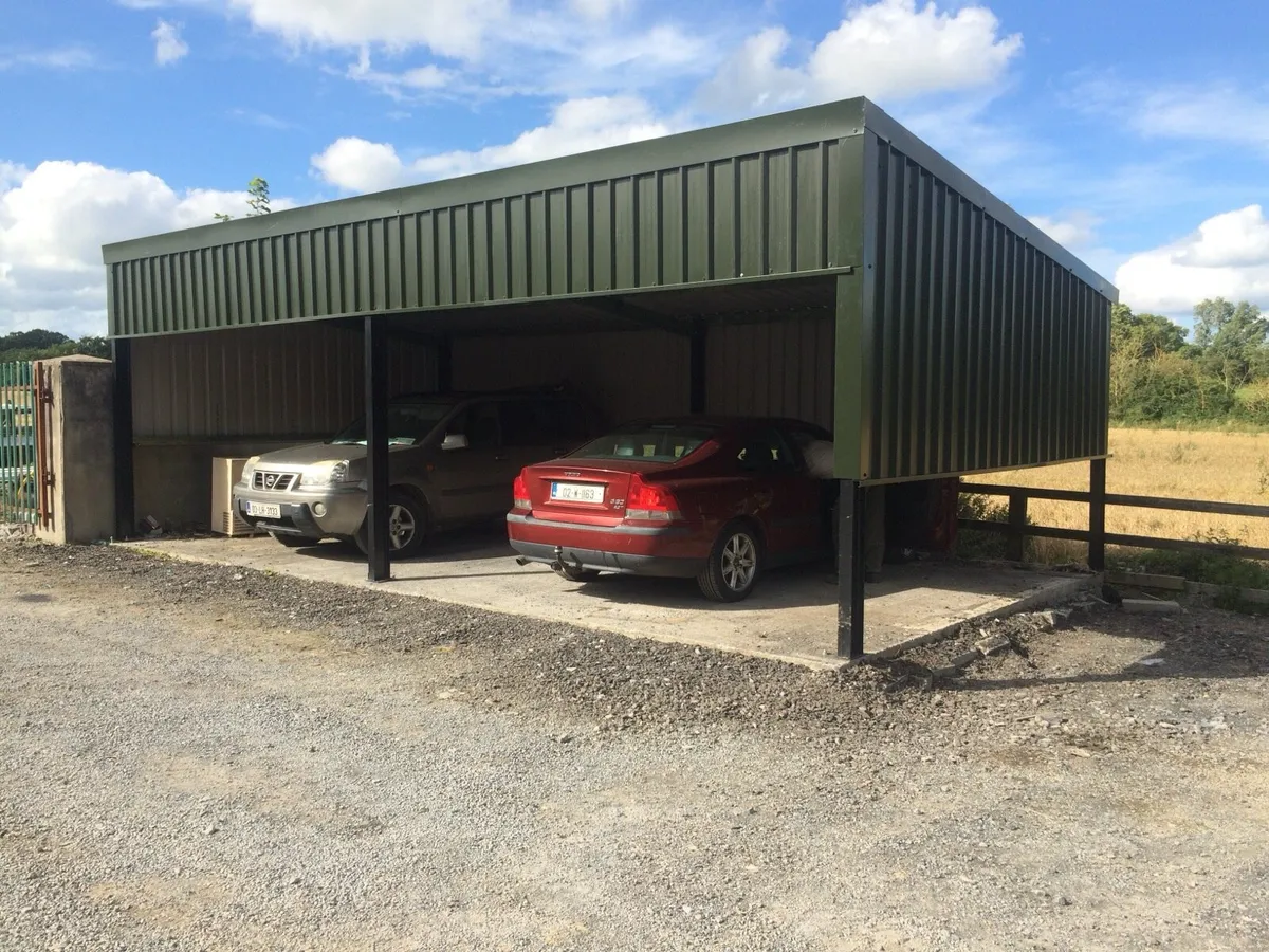 2 bay lean to,,,32ft x 16ft - Image 1