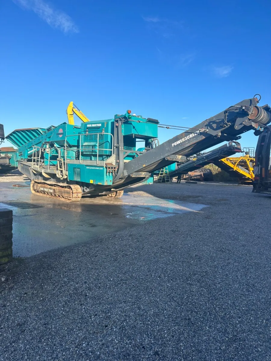 Powerscreen 1000 maxtrak