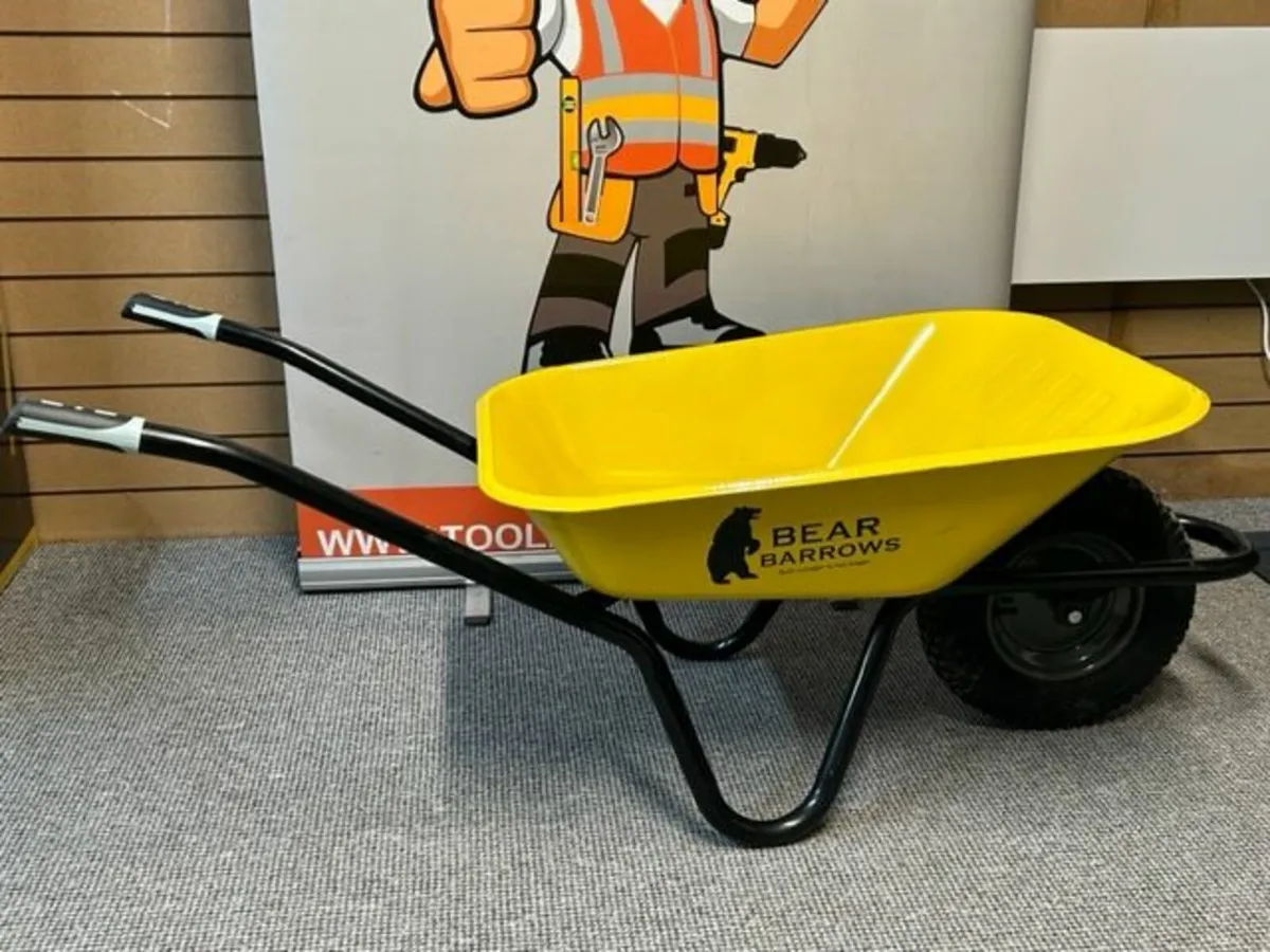 Another load of yellow BEAR barrows - Image 3